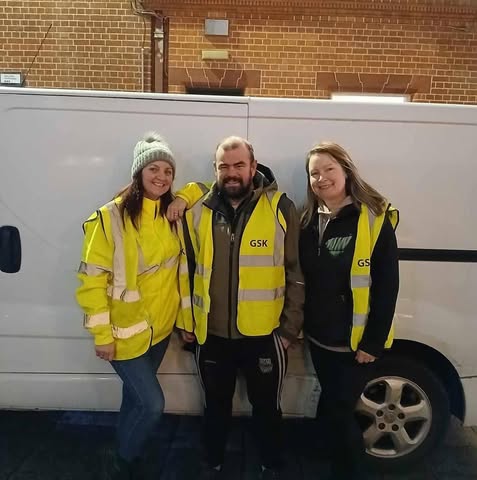 Semad Hygiene team on Dublin soup run