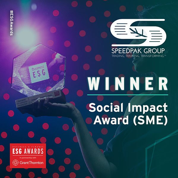 Speedpak ESG Social Impact Award 2024